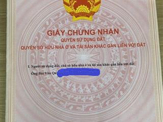 Chính chủ cần bán đất nền thổ cư thôn mỹ thanh, ôm vinhomes cam ranh, 250m2, 1.35 tỷ