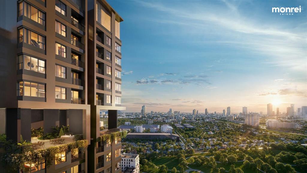 Monrei saigon 10 căn ngoại giao, thanh toán 15% hỗ trợ trả góp 24 tháng, ân hạn gốc 5 năm