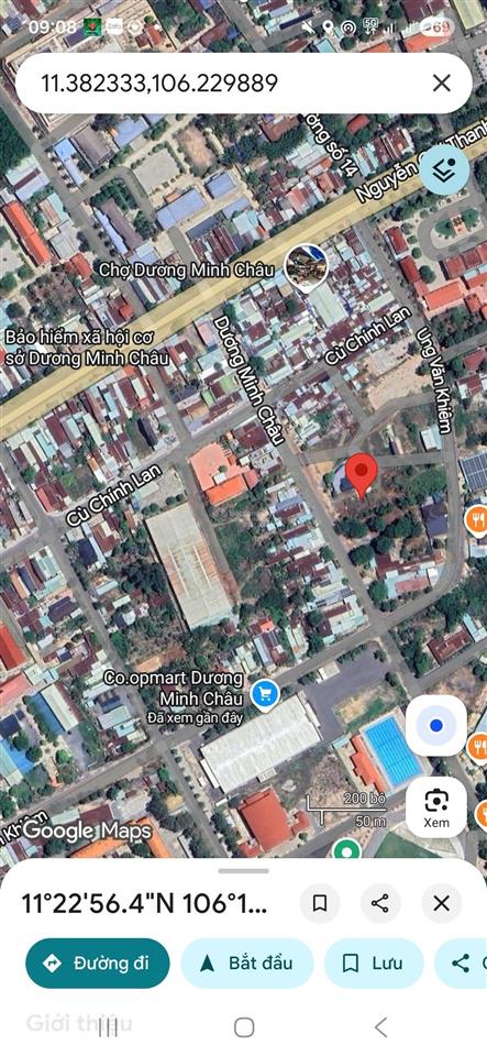 Chính chủ cần bán lô đất đẹp dương minh châu, tây ninh