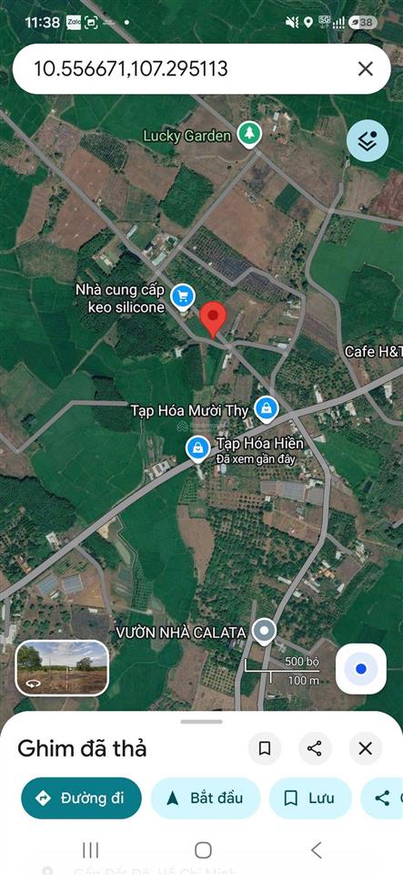 Bán đất tại thị trấn đất đỏ, 16 tỷ, 1149 m2, mặt tiền 18m thích hợp đầu tư xây dựng nhà xưởng