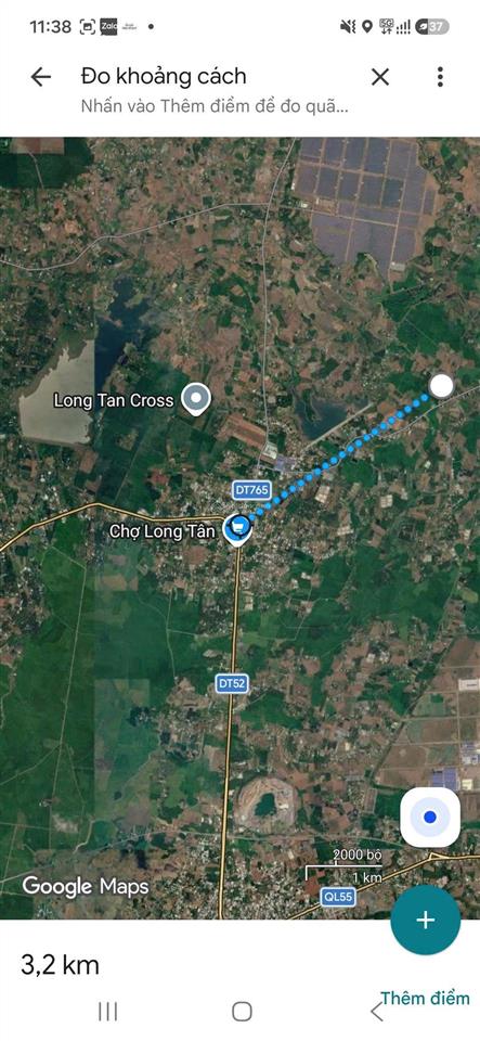 Bán đất tại thị trấn đất đỏ, 16 tỷ, 1149 m2, mặt tiền 18m thích hợp đầu tư xây dựng nhà xưởng
