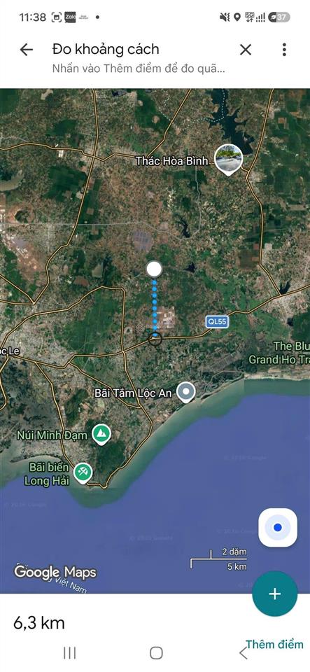 Bán đất tại thị trấn đất đỏ, 16 tỷ, 1149 m2, mặt tiền 18m thích hợp đầu tư xây dựng nhà xưởng