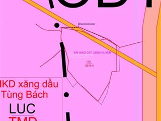 Quỹ đất 5216,4m2 chưa tới 2 triệu/m2, gần đường lớn đón sóng kcn
