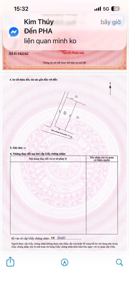 Bán lô đất 2 mặt kiệt trương định, bán lô biển mân thái, vị trí 2 mặt kiệt đường trương định