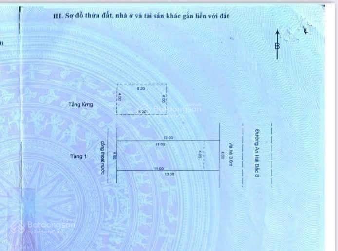 Chủ cần tiền cắt lỗ  nhà gác lửng mặt tiền ngay chợ an hải bắc  giá 5 tỷ 2  diện tích 52m2