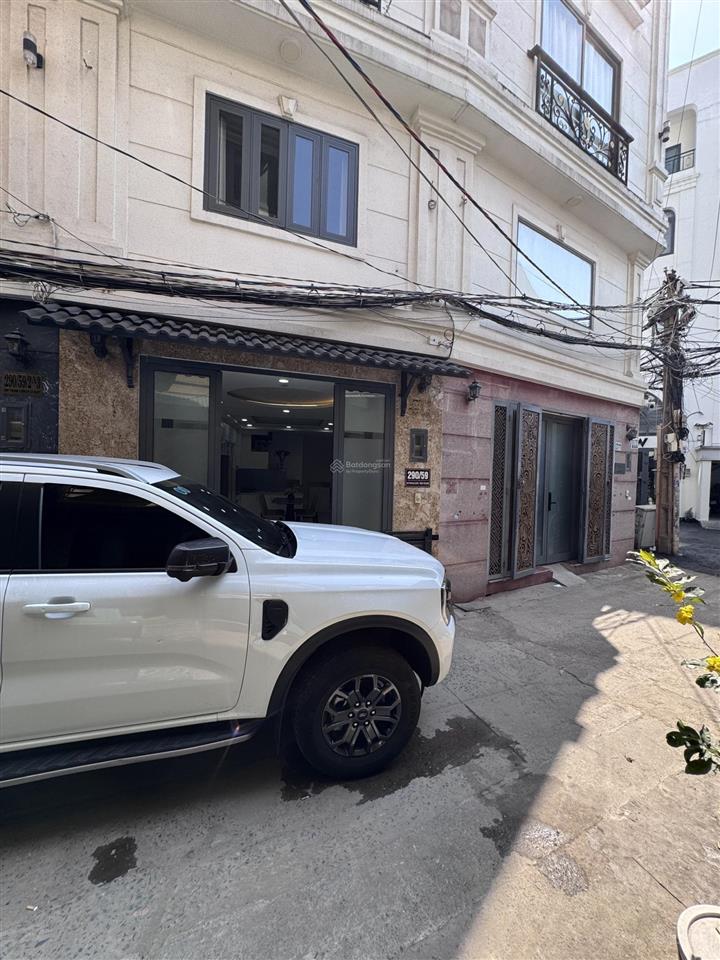 Giảm 1 tỷ còn 8 tỷ 7 bán nhà hxh nơ trang long 4 tầng 4pn lớn sát rạch xuyên tâm bình thạnh