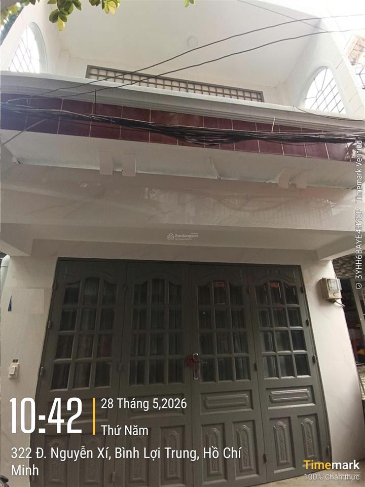 Nhà đẹp nguyễn xí, phường 13, 1 trệt 1 lầu, dọn vào ở ngay, 5,2m x 15m, giá 9 tỷ thương lượng