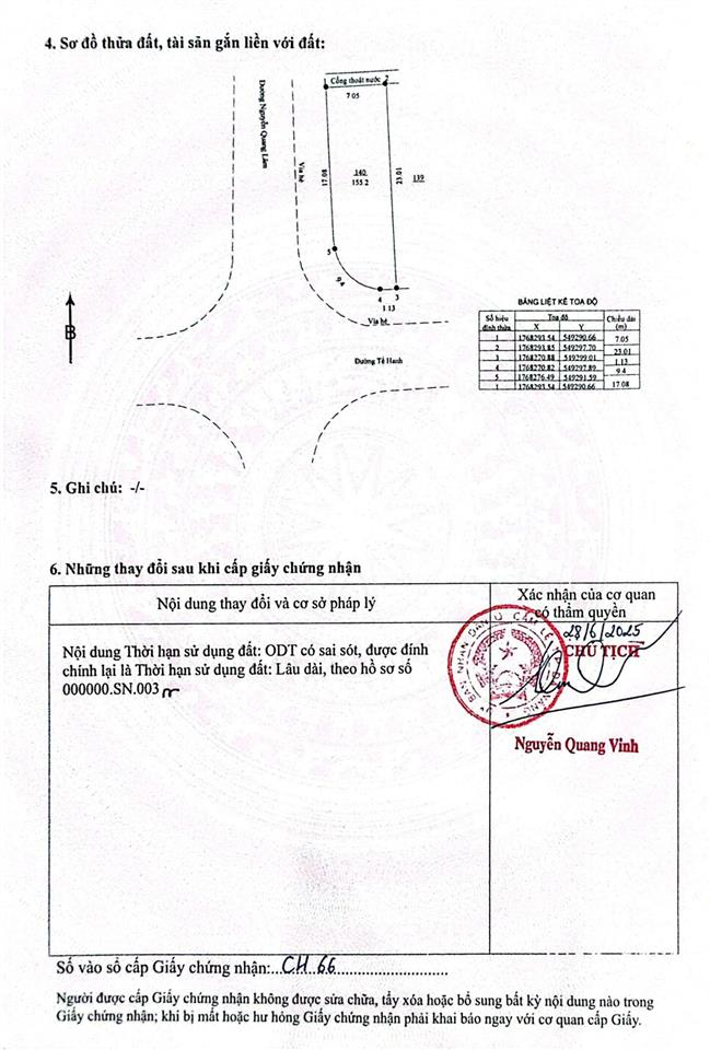 Cần bán lô đất ngã tư đường tế hanh, nguyễn quang lâm, hoà xuân, cẩm lệ, thành phố đà nẵng