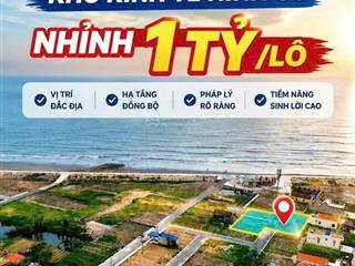 Khu đất mặt biển tọa lạc tại hải xuân, hải hậu, nam định, chỉ với 1,1 tỉ là có thể sở hữu