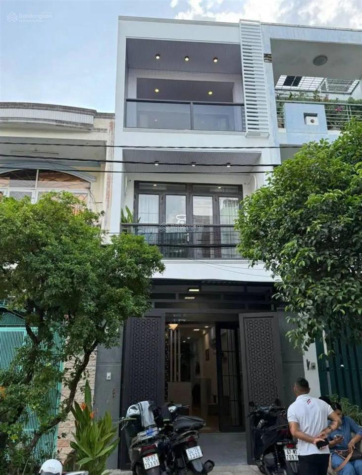 Nhà 1 trệt 2 lầu thiết kế hiện đại 125m2 tại tân hương, 860tr giá ưu đãi