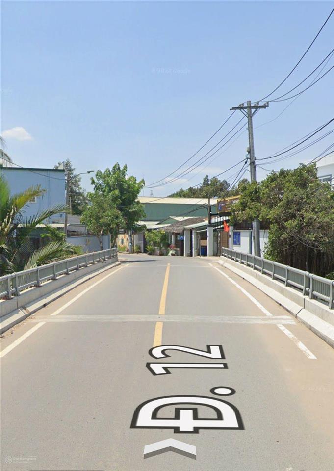 Bán 2000m2 đất lúa mặt tiền nhựa đường 12 và 2 mặt tiền sông  qh thổ cư!
