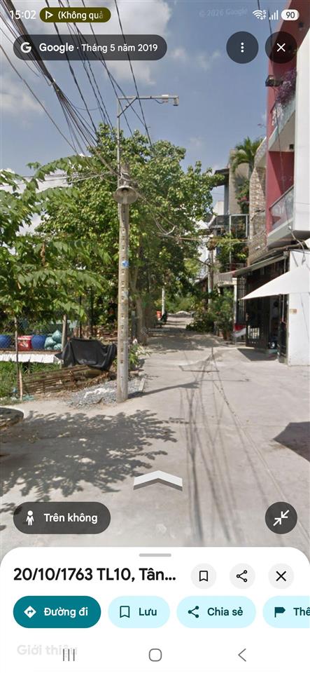 Bán đất thổ cư  ngay trần văn giàu đi vào  hẻm xe hơi  mặt tiền 8m