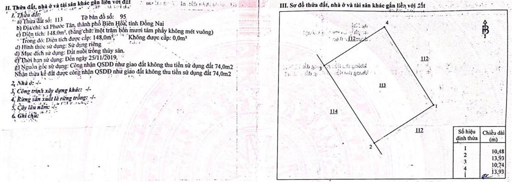Bán đất tại phước tân, 21 tỷ, 1605 m2, đẹp, nhiều tiện ích