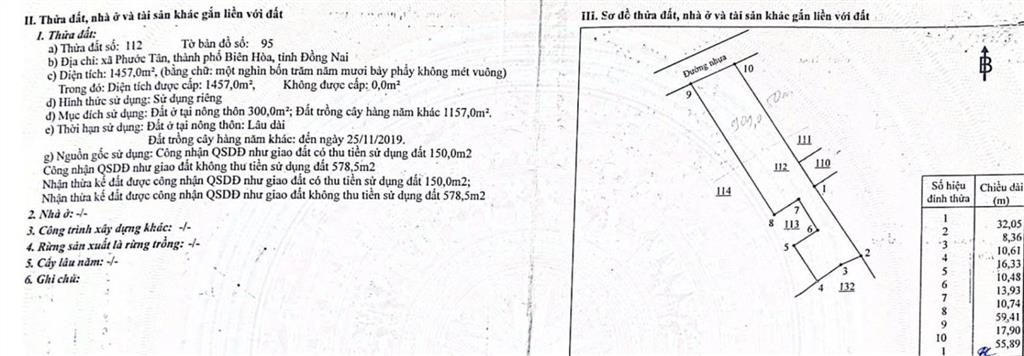 Bán đất tại phước tân, 21 tỷ, 1605 m2, đẹp, nhiều tiện ích