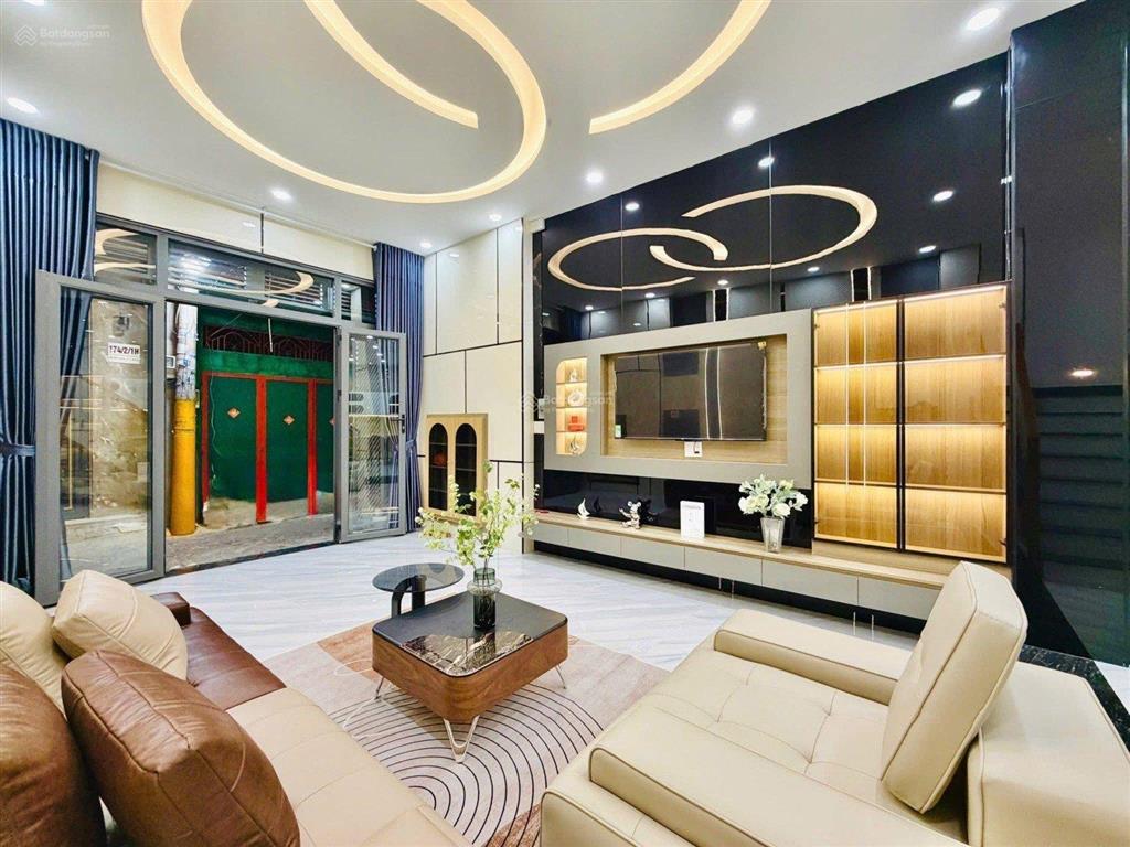 Siêu phẩm gò vấp  hẻm xe hơi nội bộ  nhà 4 tầng sát chợ!