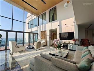 Cho thuê penthouse gateway quận 2, diện tích 584m2, view sông panorama, full nội thất, sân vườn