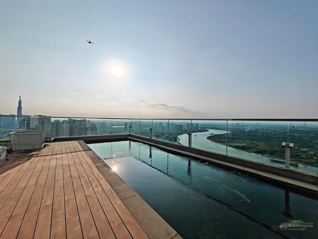 Cho thuê penthouse gateway quận 2, diện tích 584m2, view sông panorama, full nội thất, sân vườn