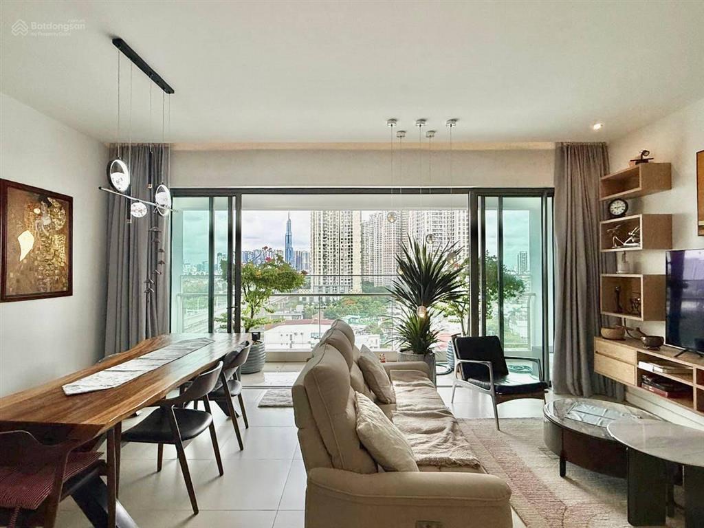 Cho thuê căn hộ 4pn gateway thảo điền, diện tích lớn 142m2, view sông+city, full nội thất