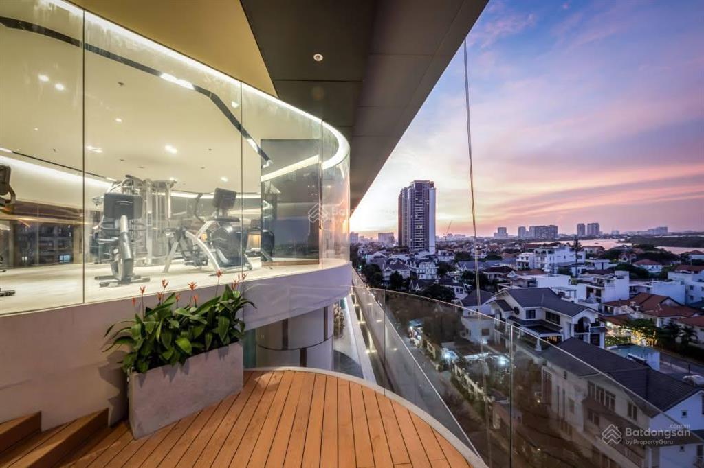 Cho thuê q2 thảo điền 3pn layout hiếm, diện tích lớn 128m², view trực diện sông, thang máy riêng.