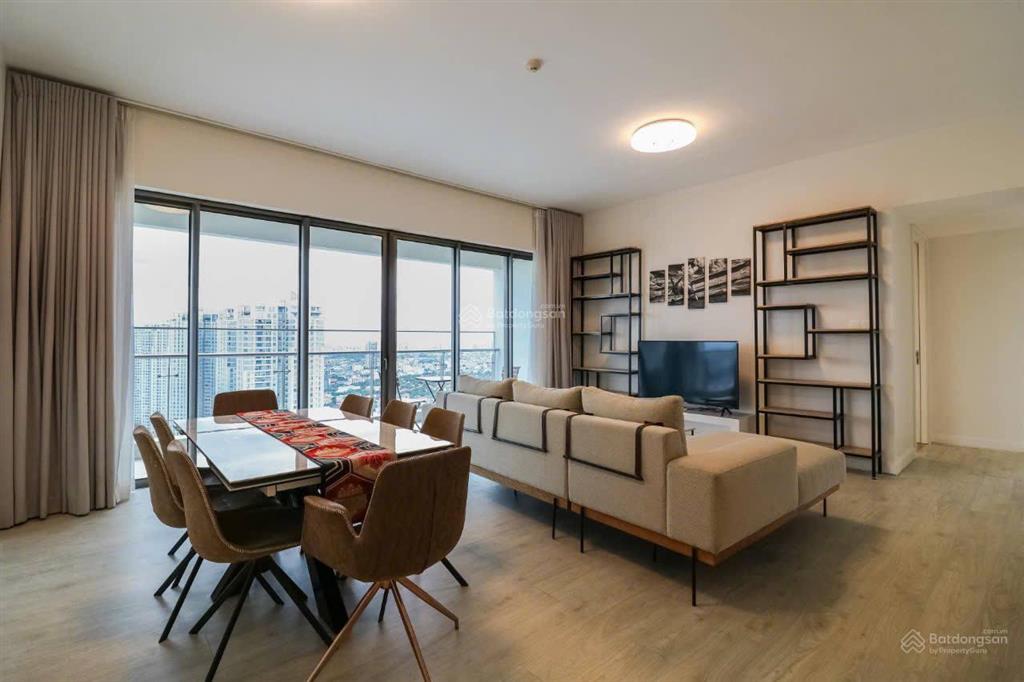 Cho thuê căn hộ 4pn gateway thảo điền, diện tích lớn 142m2, view sông+city, full nội thất