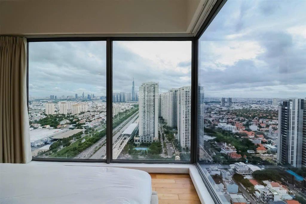 Cho thuê căn hộ 4pn gateway thảo điền, diện tích lớn 142m2, view sông+city, full nội thất