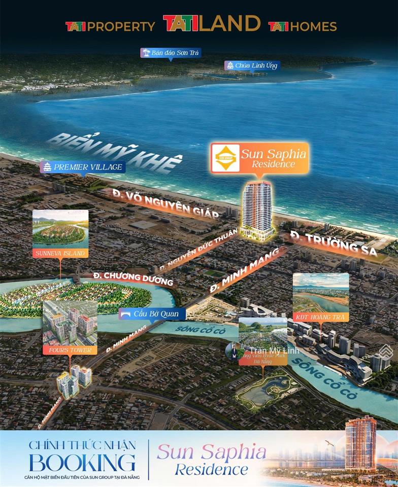 Sun group chính thức ra mắt căn hộ trực diện biển sun saphia residence  0905 956 ***