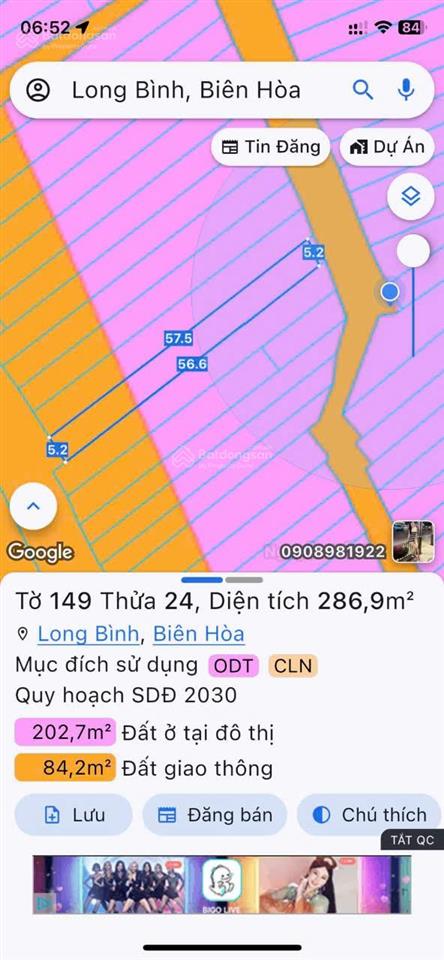 Cần bán nhanh nhà 2 mặt tiền trước sau đường bùi văn hòa.phường lòng bình.tp biên hòa.tỉnh đồng nai