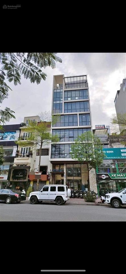 Mặt phố chùa láng  1 mặt phố 1 mặt ngõ ô tô  kinh doanh  85m2 x 7 tầng  47.9 tỷ.