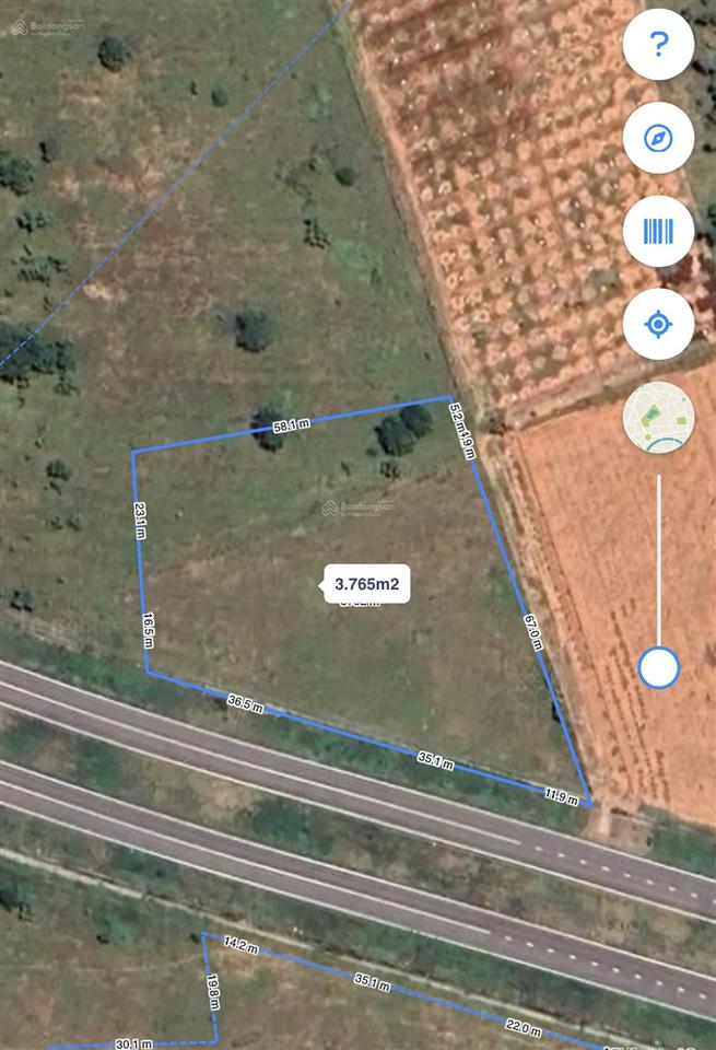 Mặt tiền nhựa chính về novaworld phan thiết