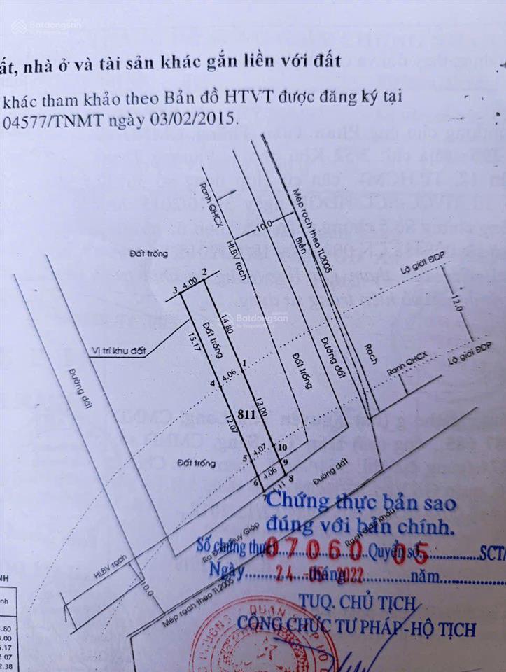 Đất mặt tiền bờ sông, tl37, ngay phường an phú đông quận12