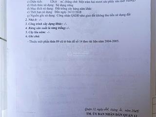 Đất mặt tiền bờ sông, tl37, ngay phường an phú đông quận12