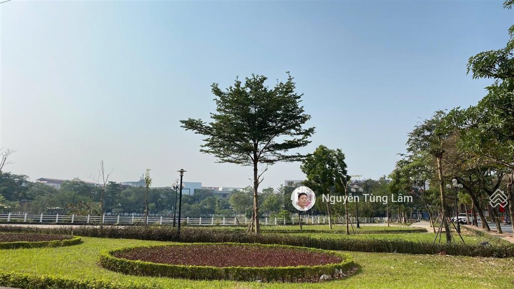 Đất xây biệt thự khu đô thị sài đồng 264m2 mt 13.5m view thoáng cạnh công viên