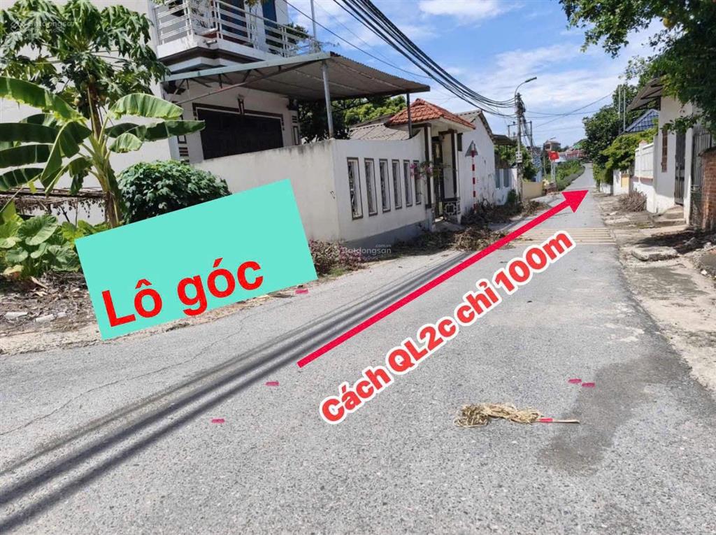 Bán gấp lô góc 2 mặt tiền lai sơn đồng tâm vĩnh yên dt94,8m mt6,6m kinh doanh đỉnh giá chỉ 1,9 tỷ