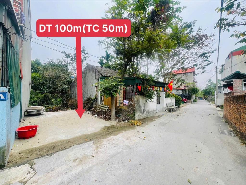 Chỉ hơn 2 tỷ sở hữu ngay đất đẹp thôn gẩy định trung, vĩnh yên dt100m mt5m nở hậu đẹp, ô tô đỗ cửa