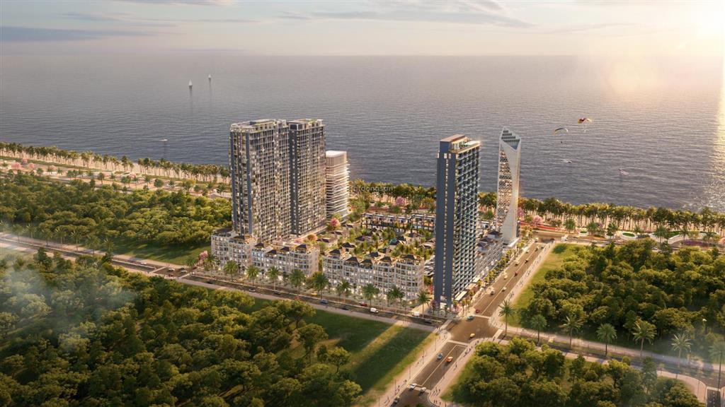 Tổ hợp khách sạn, resort việt mỹ a&v cloud icon l'avenir