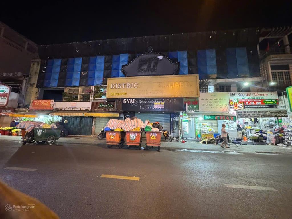 Ngang 20m 3 tầng 1000m2 72 nguyễn hữu cầu ngay chợ trường học