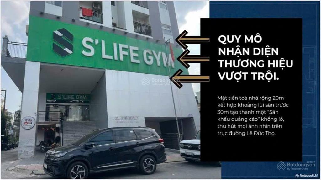 Mặt bằng 2 tầng 2.500m2 lê đức thọ giá chỉ 200 triệu