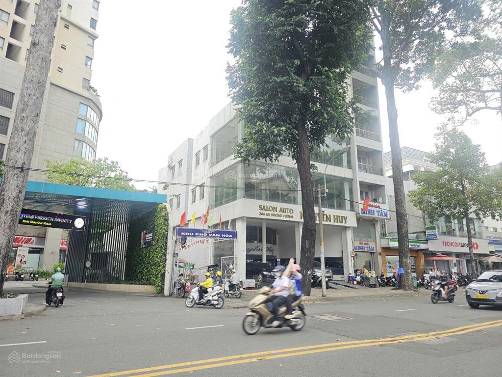 Cho thuê 2 mặt tiền an dương vương, quận 5  6 tầng có thang máy, pccc hoàn chỉnh