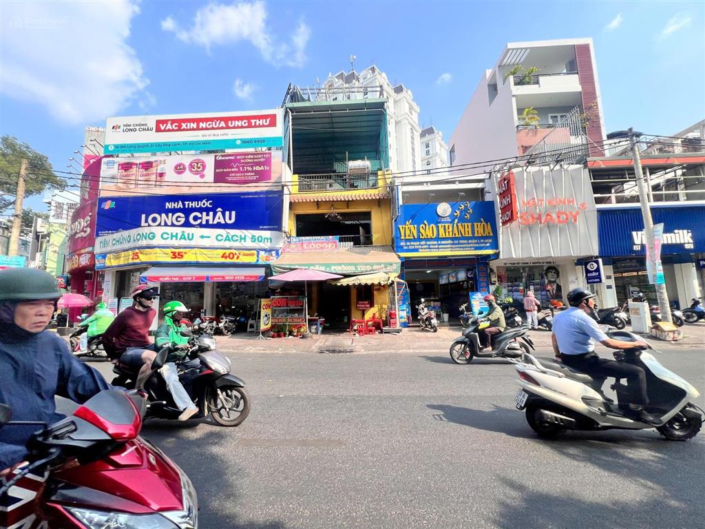 Cho thuê mặt bằng kinh doanh 180m giá 80tr  ngốc ngã tư phạm viết chánh & cống quỳnh quận 1