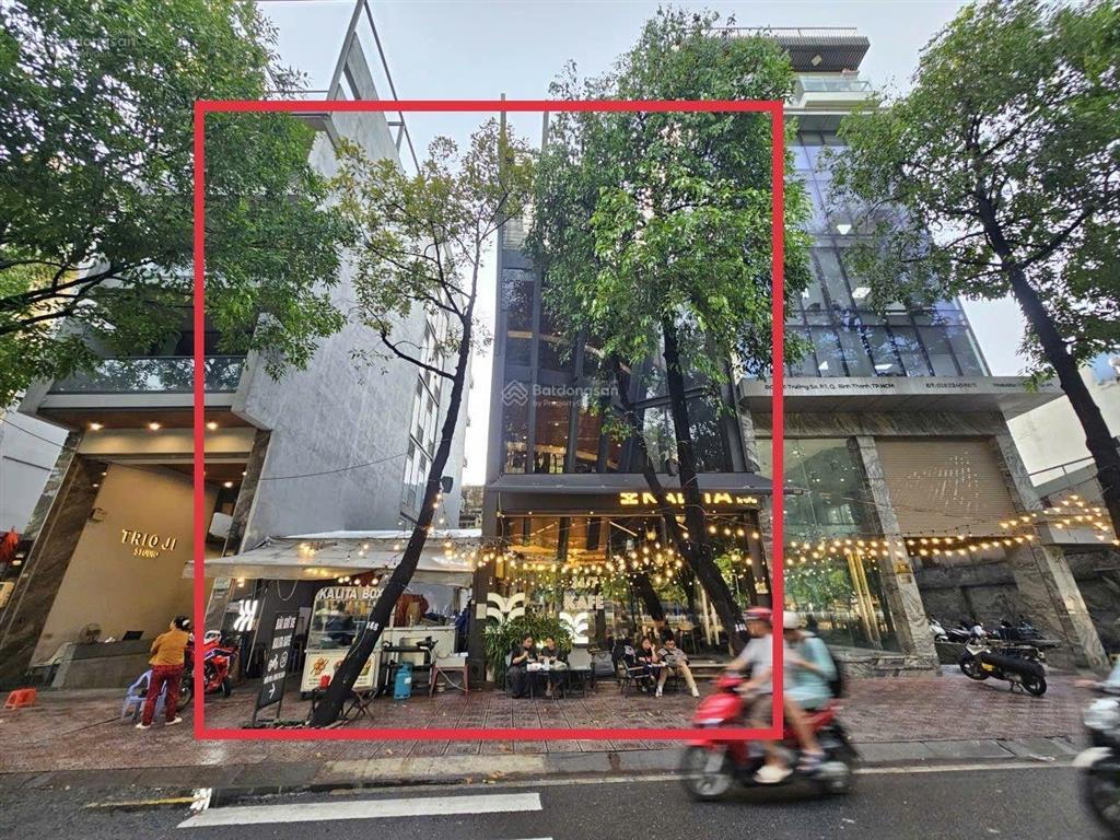 Ngang 12m, 1200m2, 176a trường sa, 6 tầng thang máy, tiện cà phê, spa, vp