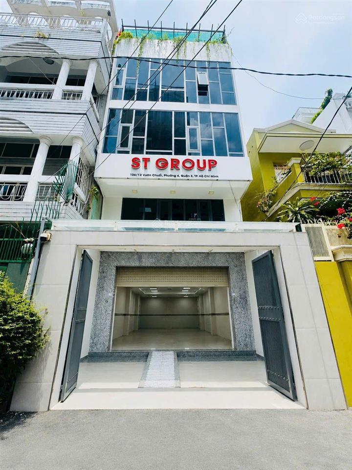 Mặt tiền cư xá đô thành mới 6x20 4 tầng thang máy 600m2 giá 70 tiện vp spa