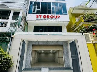 Mặt tiền cư xá đô thành mới 6x20 4 tầng thang máy 600m2 giá 70 tiện vp spa