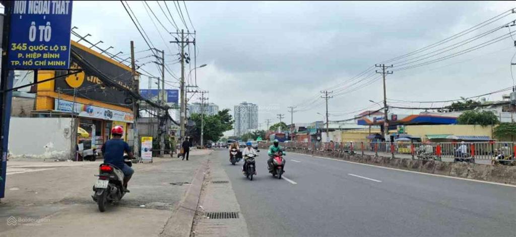 282m2 mặt tiền quốc lộ 13, hiệp bình ngay vạn phúc city kinh doanh đa ngành chỉ 26,5 tỷ tl