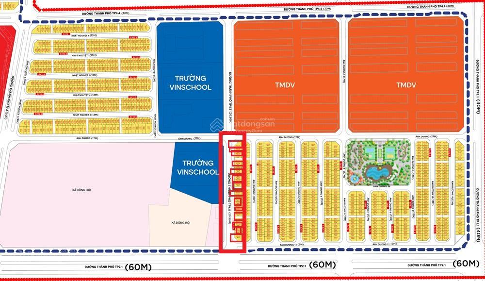 Chính chủ cần bán liền kề vinhomes cổ loa mặt đường 30m giá 23,5 tỷ
