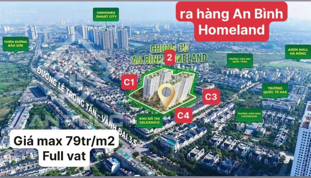 Tổng hợp căn chuyển nhượng an bình home land  đại lý dương nội