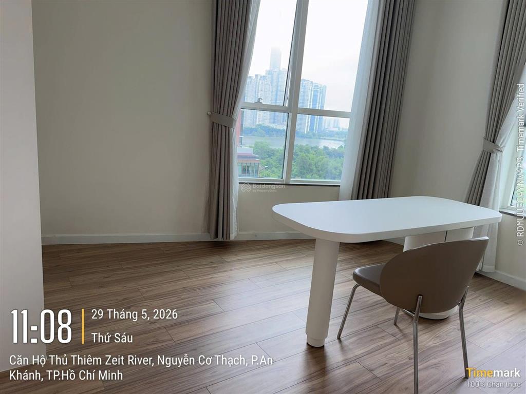 Zeit river  cho thuê 2pn full nt view landmark 81 & sông sg  nhà mới & giá rất tốt, view đẹp