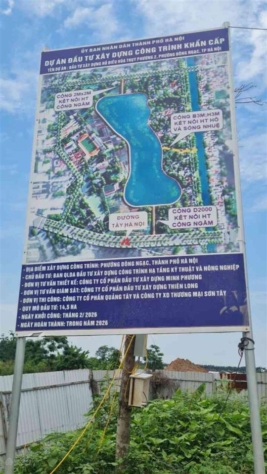 Phân lô  ô tô  cạnh công viên  hồ điều hòa  chủ cần bán  50m2
