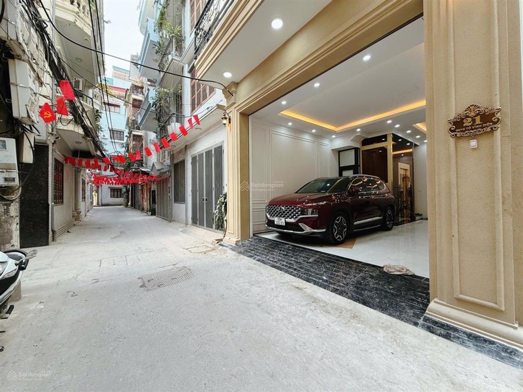Phân lô quân đội lô góc thang máy ô tô chạy 60m2 7 tầng nội thất xịn sát phố