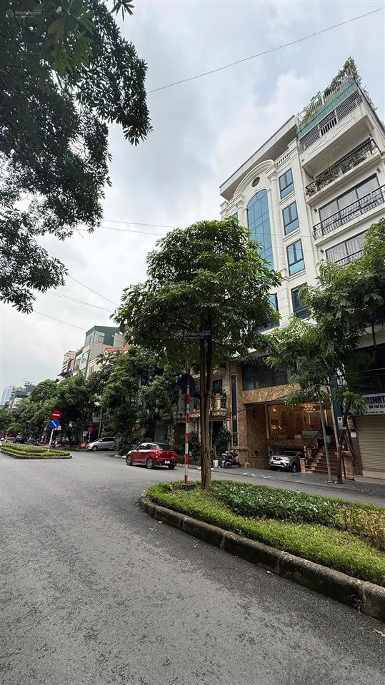 Mặt phố q. cầu giấy 140m2 mặt đường 4 làn xe vỉa hè 5m kinh doanh  building