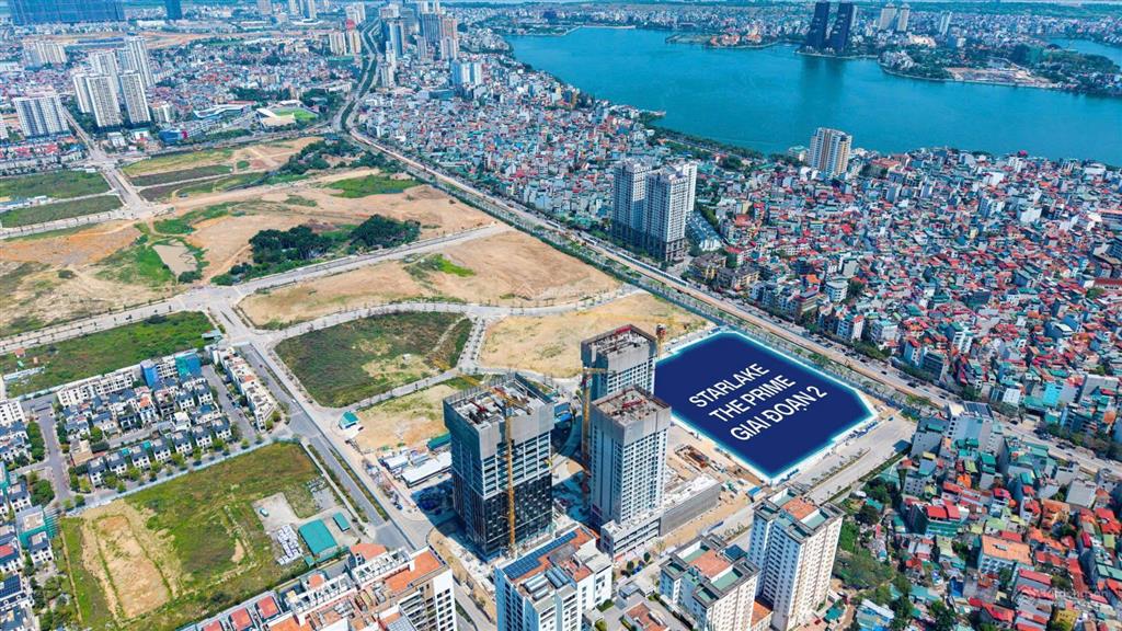 Căn 108m2 căn góc 3 ngủ  starlake the prime giai đoạn 2  vốn 100% hàn  cđt daewoo e&c